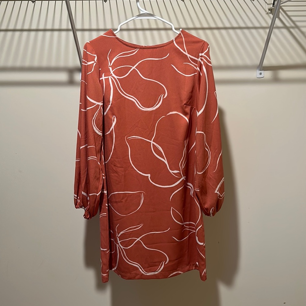 A New Day Long Sleeve Sheath Dress